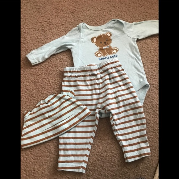 Swiggles Baby Bear 3 piece Matching outfit - Picture 2 of 8